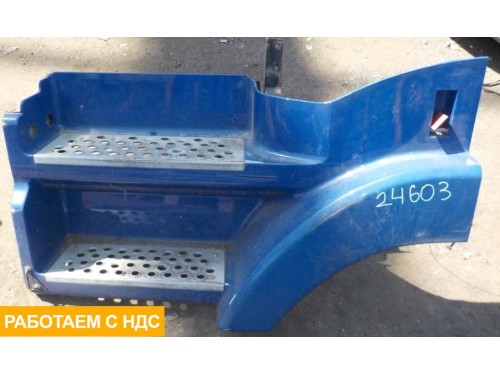 Корпус подножки левый